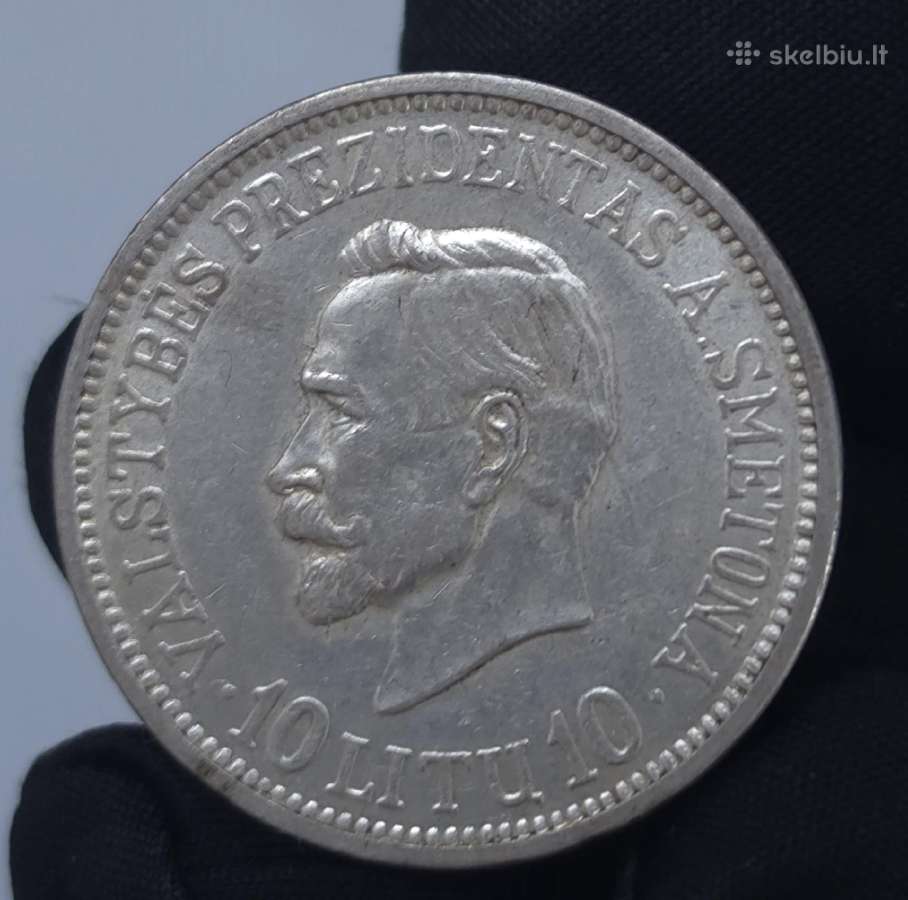 Smetona 10 litų - aunc - nuotraukos Nr. 11