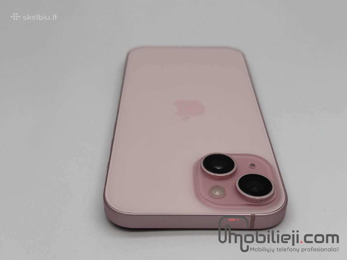 Idealūs Apple iPhone 15 128/256gb Ble/black/pink - nuotraukos Nr. 32