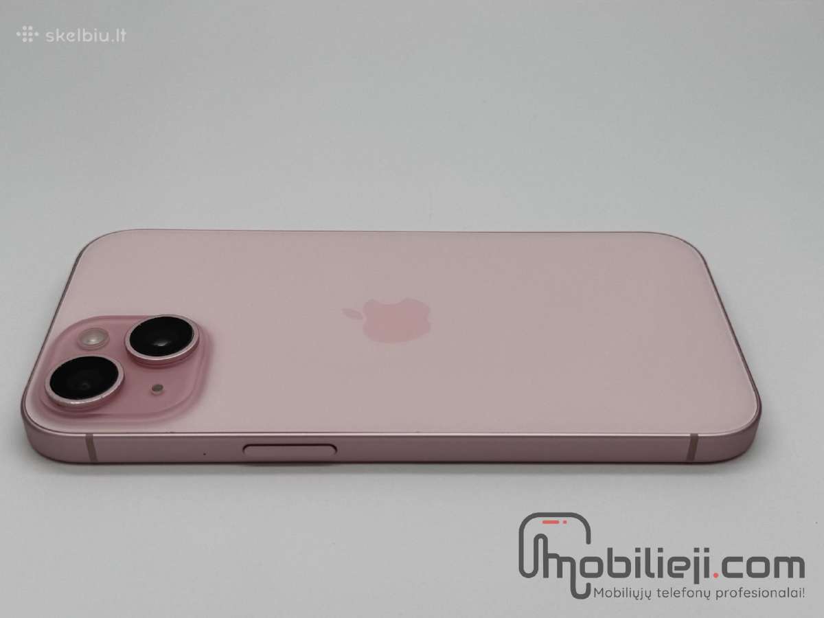 Idealūs Apple iPhone 15 128/256gb Ble/black/pink - nuotraukos Nr. 33