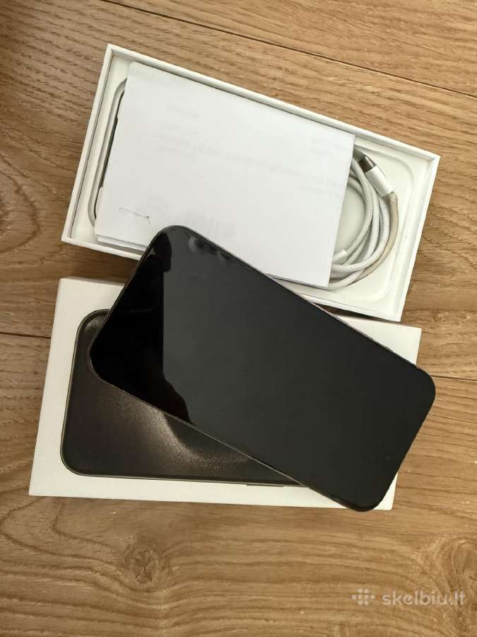 iPhone 15 pro 128gb 100% - nuotraukos Nr. 9