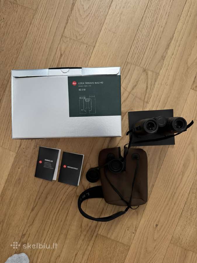 Leica Trinovid 8x42 HD žiūronai – puikios būklės - nuotraukos Nr. 7