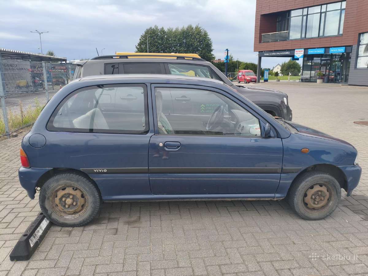 Subaru Vivio (dalimis) - nuotraukos Nr. 4