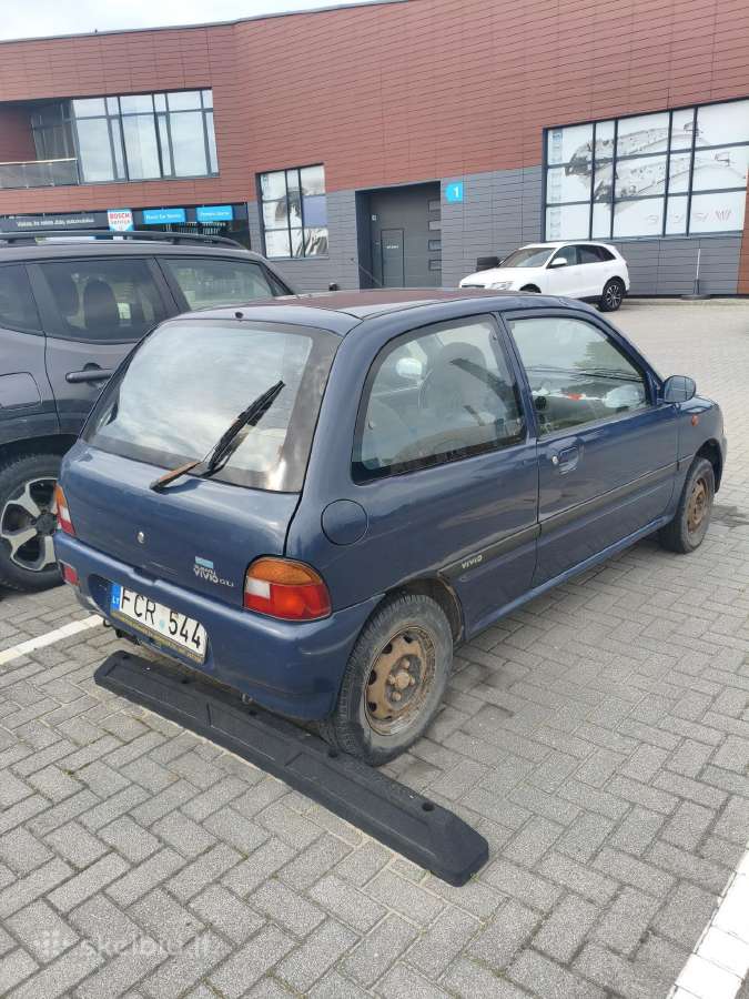 Subaru Vivio (dalimis) - nuotraukos Nr. 5