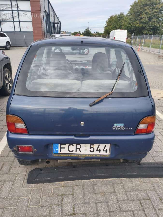 Subaru Vivio (dalimis) - nuotraukos Nr. 6