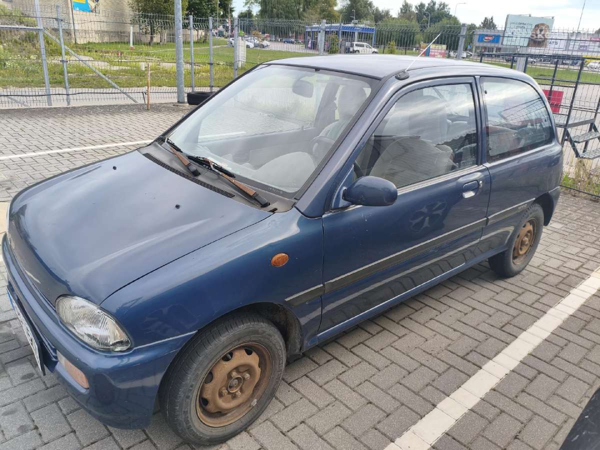 Subaru Vivio (dalimis) - nuotraukos Nr. 9
