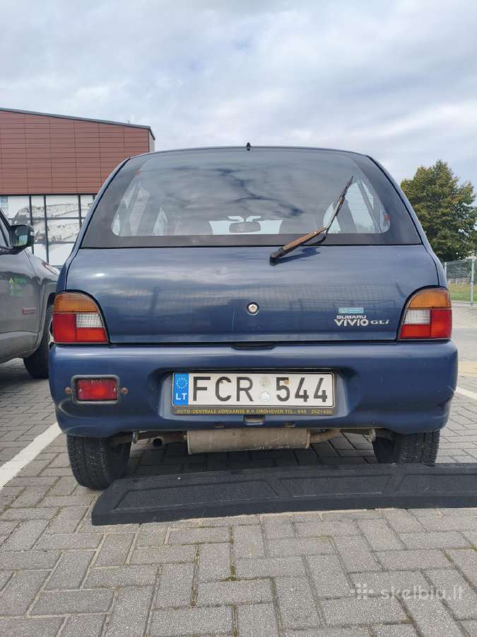 Subaru Vivio (dalimis) - nuotraukos Nr. 12