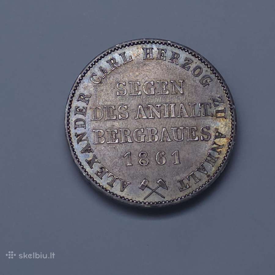 1861 m. – Anhalt-bernburg kalnakasybos taleris - nuotraukos Nr. 9
