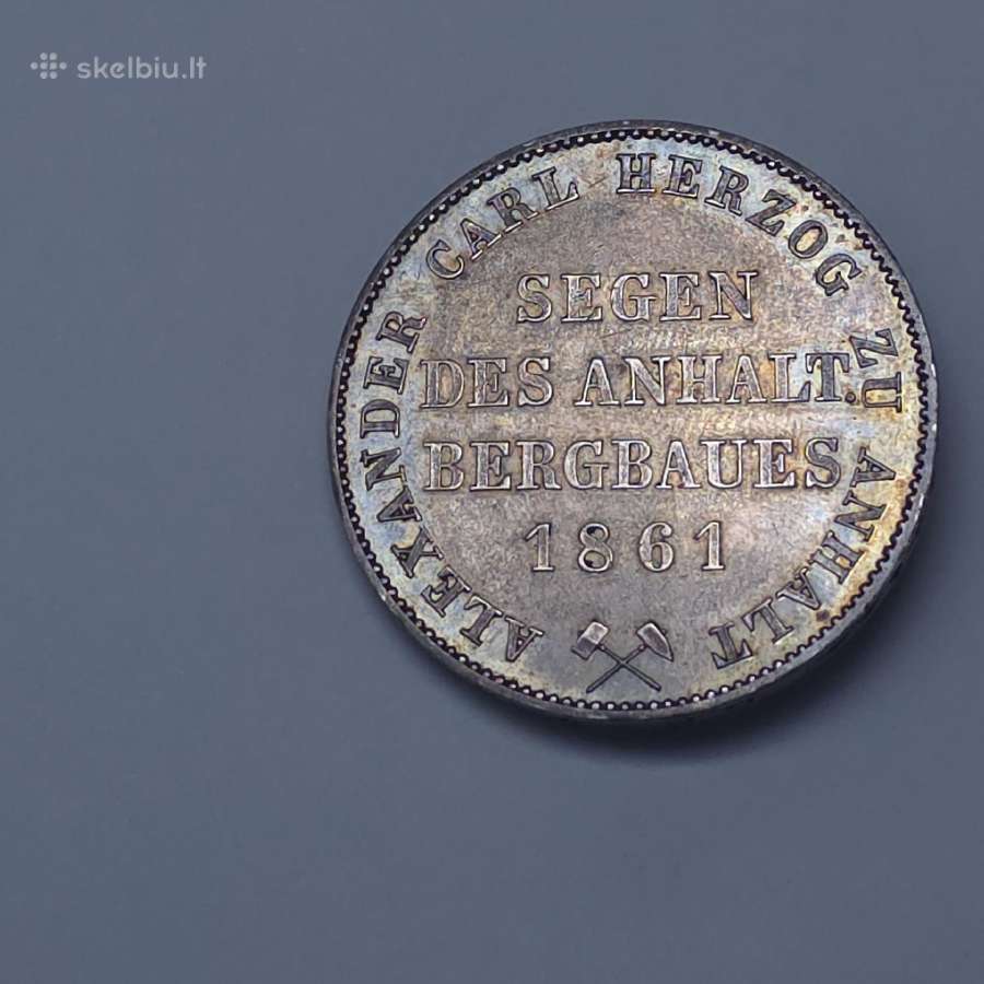 1861 m. – Anhalt-bernburg kalnakasybos taleris - nuotraukos Nr. 11