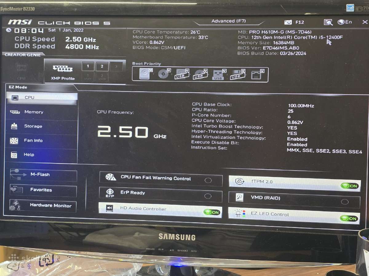 I5-12400f/rtx4060/16/1tb/512gb - nuotraukos Nr. 9