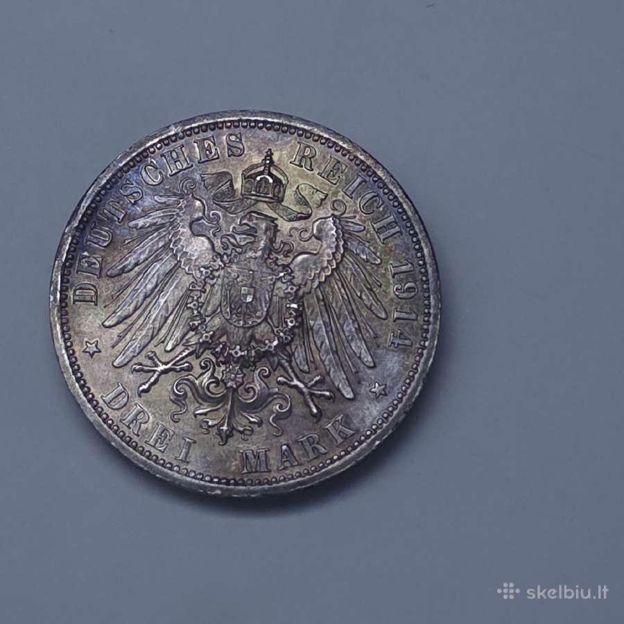 3 Markės 1914 m. – Anhalt (Sidabrinės vestuvės) - nuotraukos Nr. 2