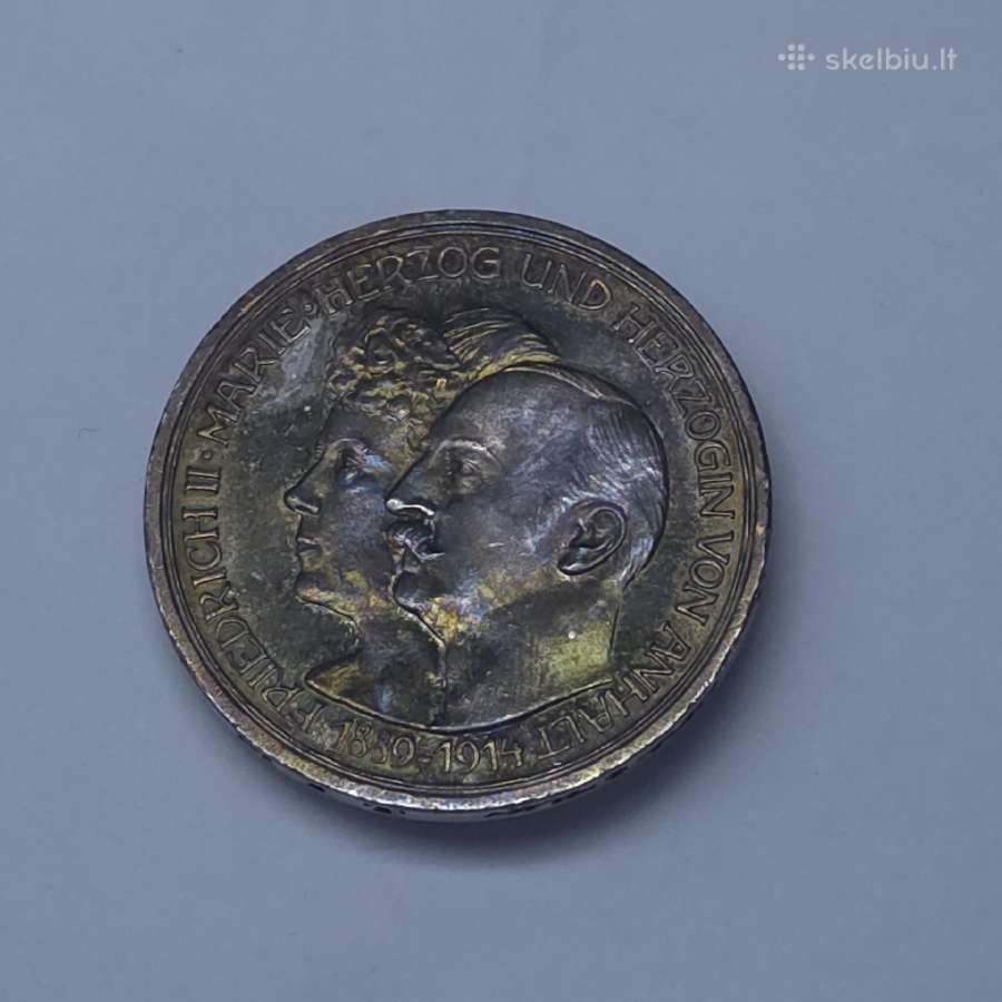 3 Markės 1914 m. – Anhalt (Sidabrinės vestuvės) - nuotraukos Nr. 6