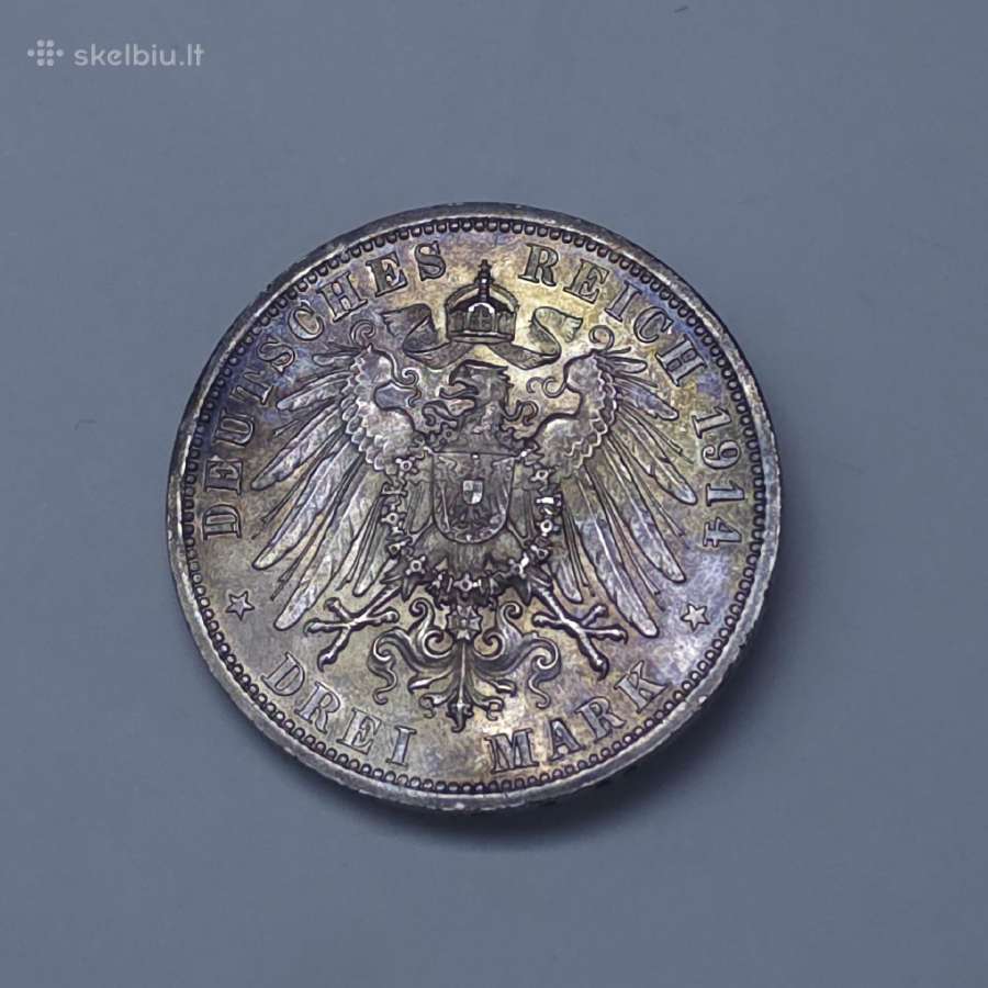 3 Markės 1914 m. – Anhalt (Sidabrinės vestuvės) - nuotraukos Nr. 7