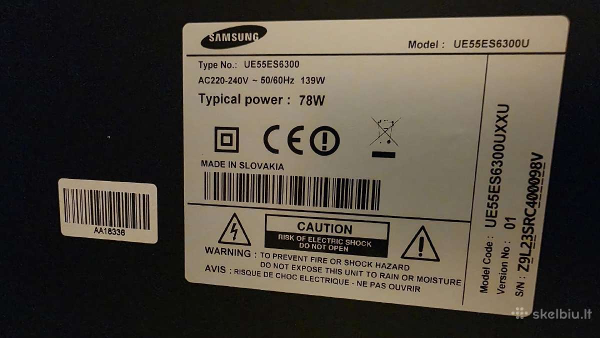 Parduodu didelį išmanų televizorių Samsung TV 55" - nuotraukos Nr. 4