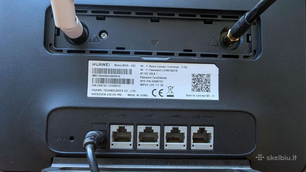 Huawei 4G modemas - nuotraukos Nr. 3