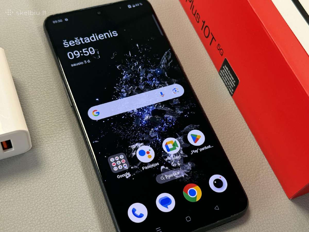 Oneplus 10t su 120w krovikliu - nuotraukos Nr. 5