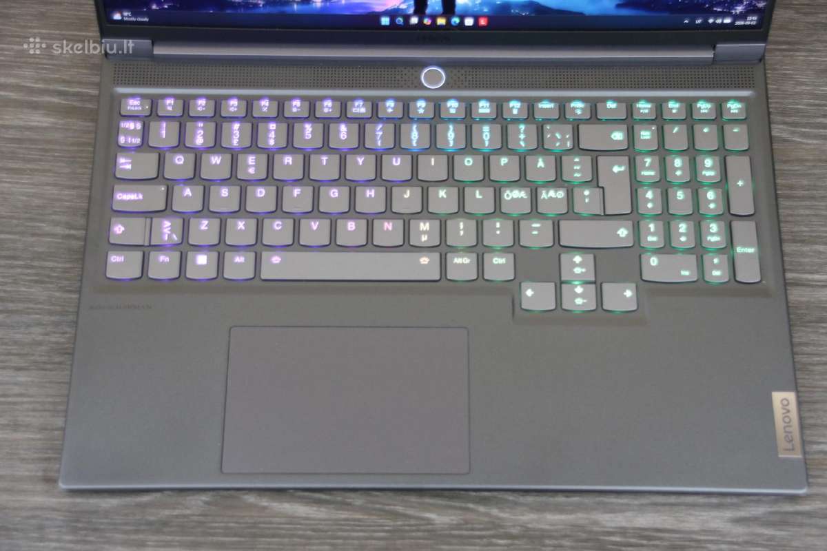 Lenovo Legion Slim R9 6900hx 16 2k Ips 165hz 16gb - nuotraukos Nr. 2