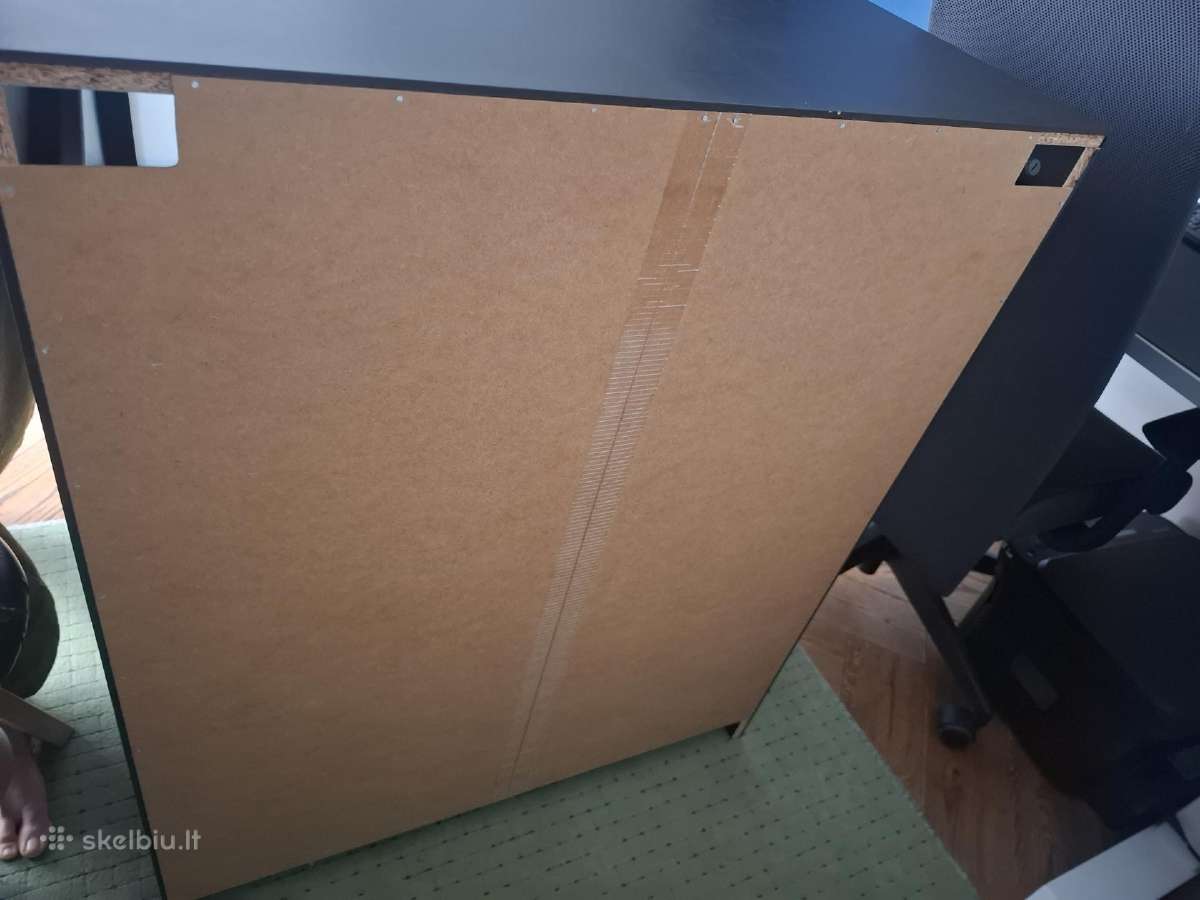 Parduodama juoda Ikea komoda - nuotraukos Nr. 5