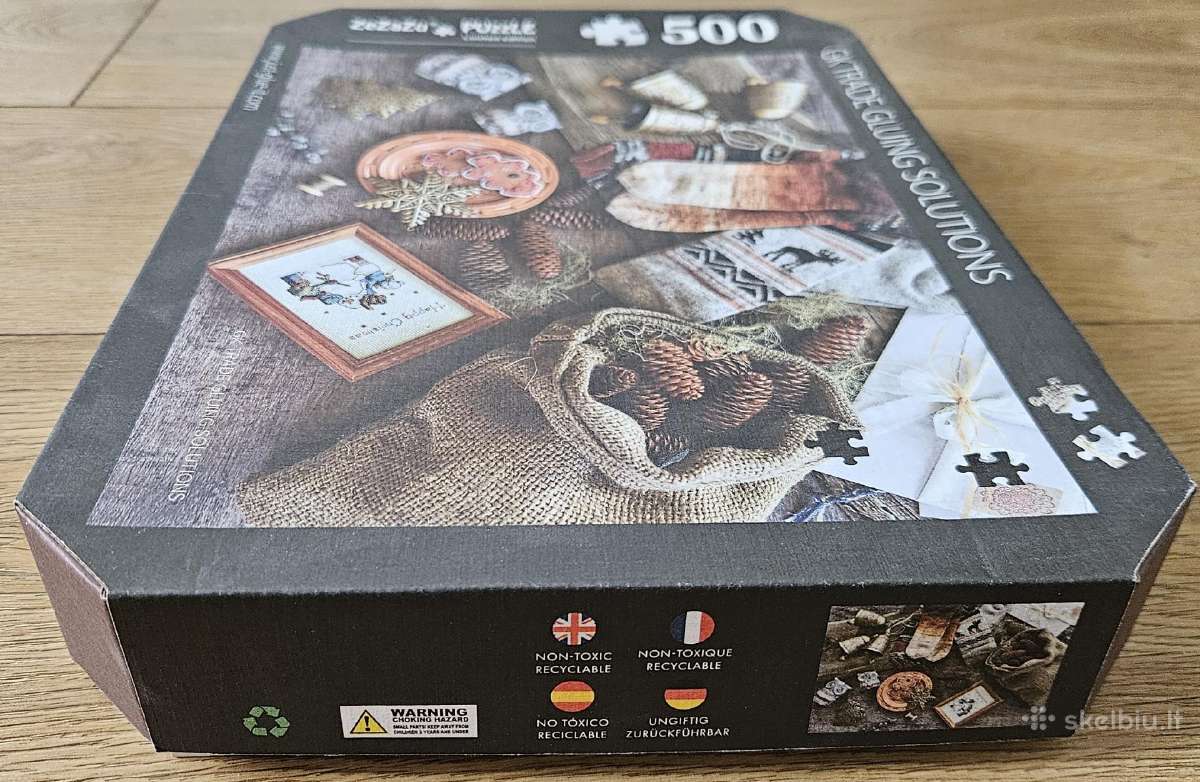 Puzlė 500 Naujametė - nuotraukos Nr. 3