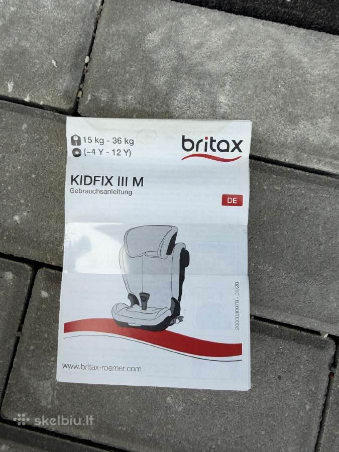 Automobilinė kėdutė Britax Romer Kidfix III M - nuotraukos Nr. 4