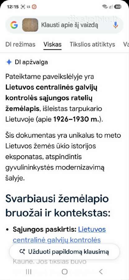 Žemėlapis - nuotraukos Nr. 2