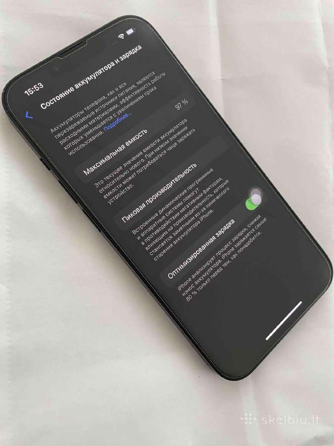 iPhone 13 128gb - nuotraukos Nr. 11