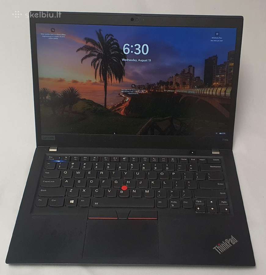 Lenovo Thinkpad T14s Gen 18 GB RAM Nvme SSD - nuotraukos Nr. 2