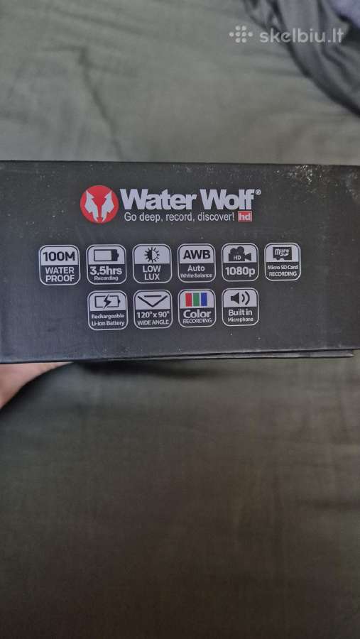 Water Wolf 2.0 1080k Underwater Fishing Camera - nuotraukos Nr. 4
