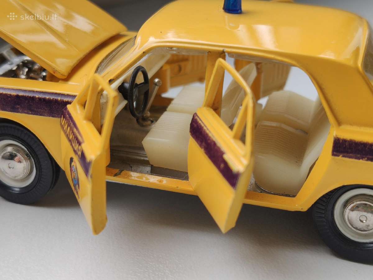 1:43 gaz 24 volga milicija a26 ussr - nuotraukos Nr. 3