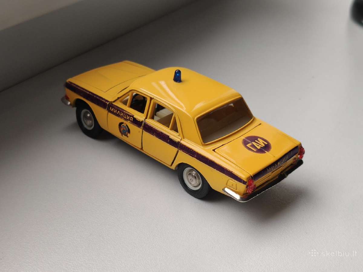 1:43 gaz 24 volga milicija a26 ussr - nuotraukos Nr. 5