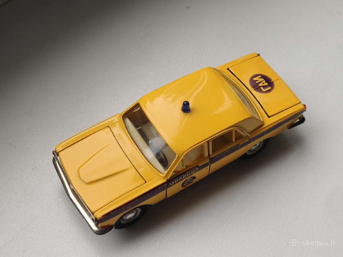 1:43 gaz 24 volga milicija a26 ussr - nuotraukos Nr. 6