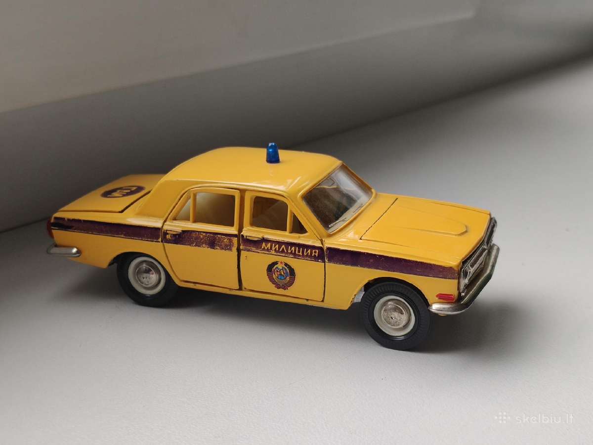 1:43 gaz 24 volga milicija a26 ussr - nuotraukos Nr. 8