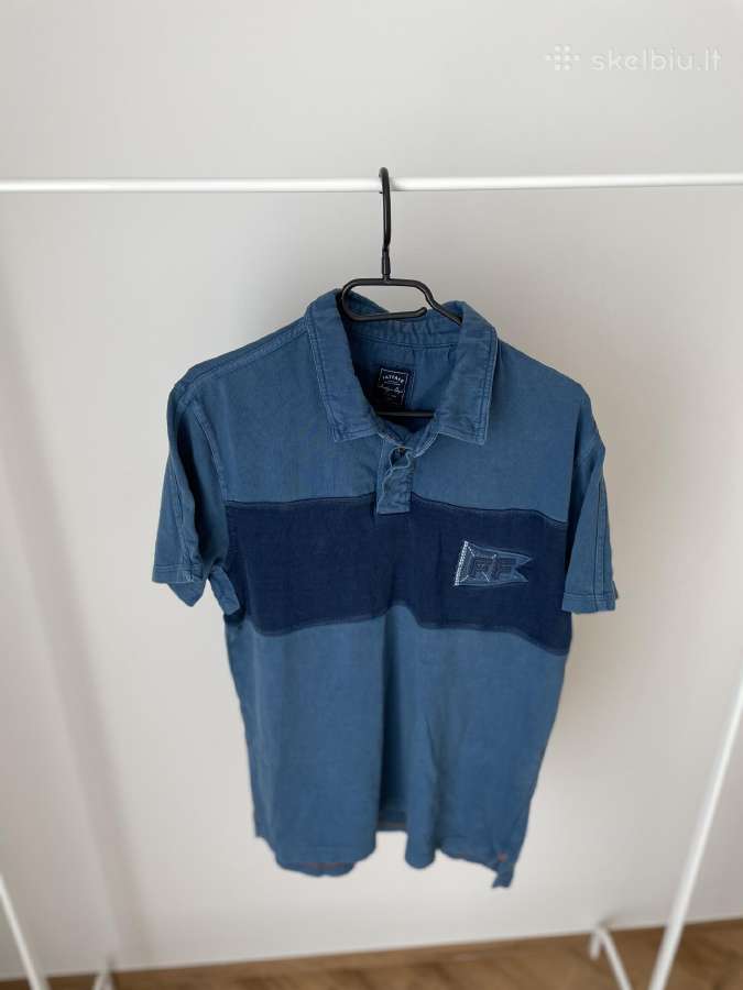 Fatface Indigo vyriški polo marškinėliai, M dydis - nuotraukos Nr. 2