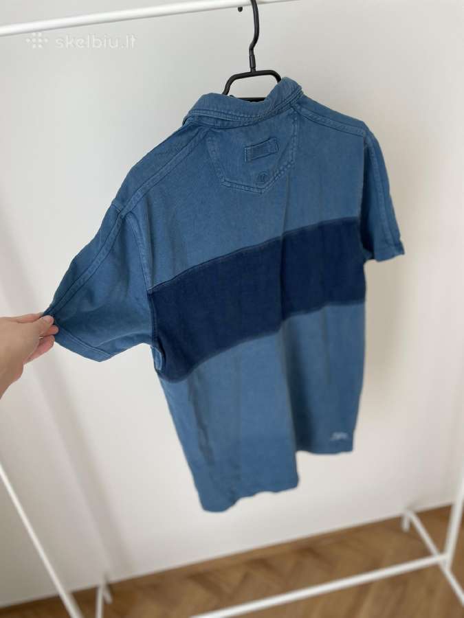 Fatface Indigo vyriški polo marškinėliai, M dydis - nuotraukos Nr. 5