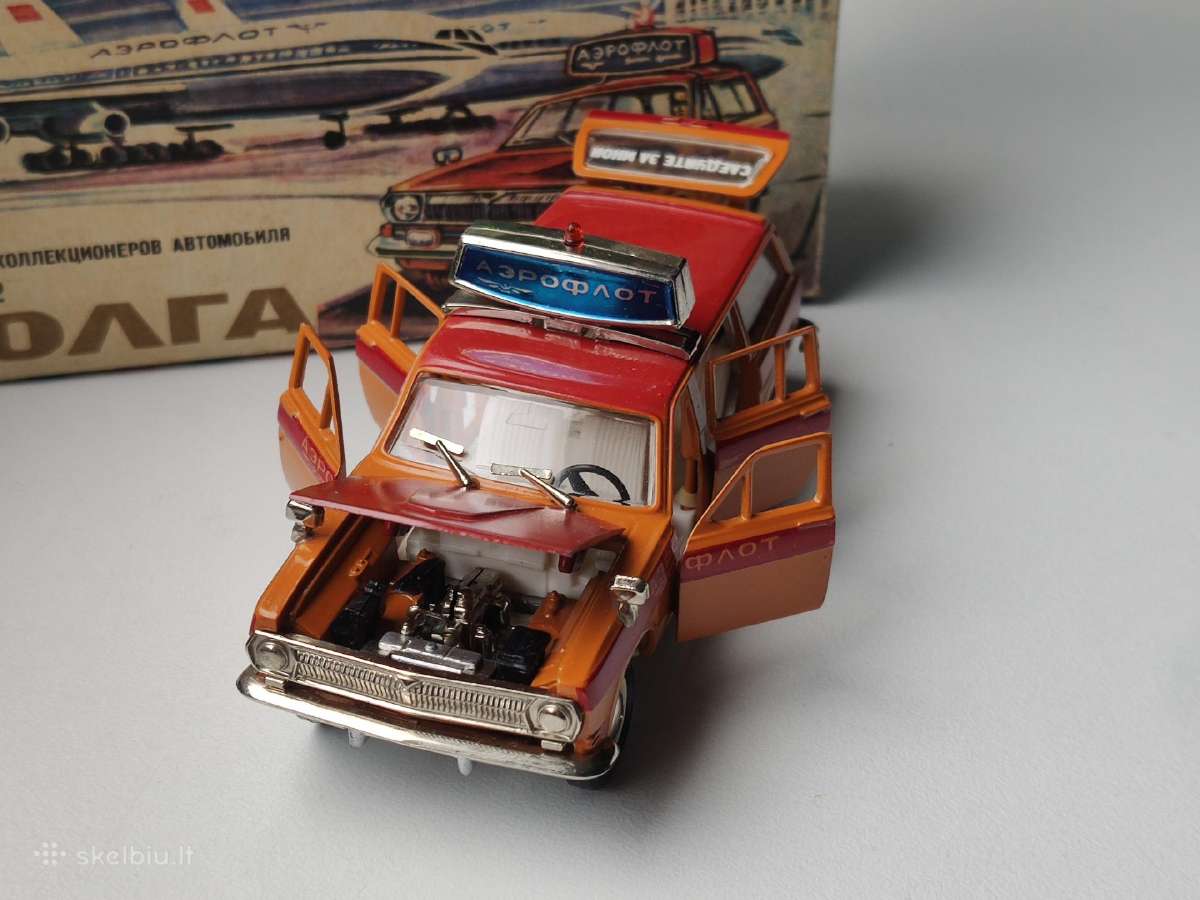 1:43 gaz 24-02 aeroflot volga ussr - nuotraukos Nr. 2