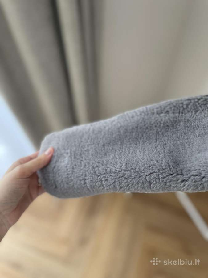 Vero Moda pilka dirbtinio kailio striukė S dydis - nuotraukos Nr. 5