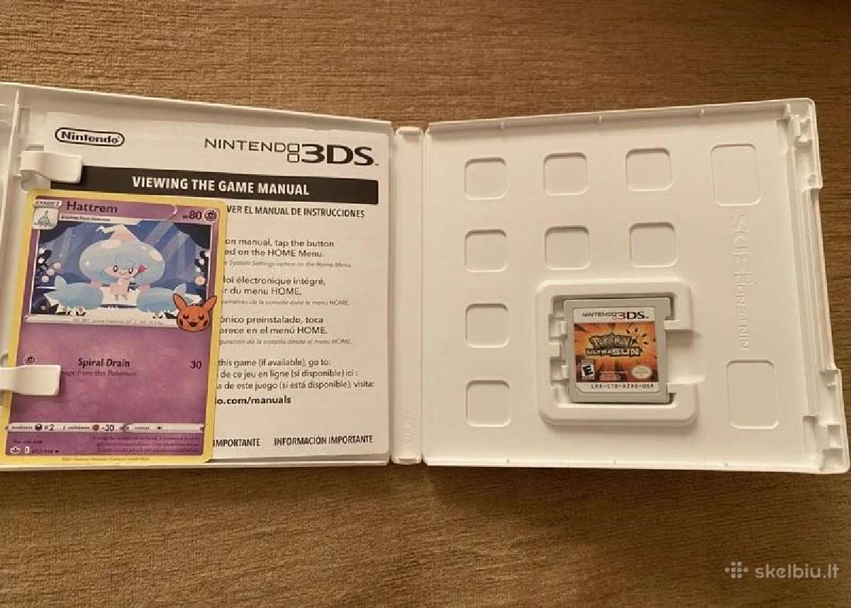 Pokemon Ultra Sun 3ds - nuotraukos Nr. 3