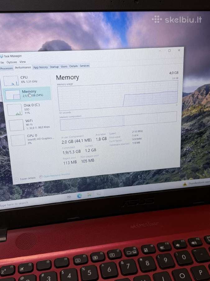 Asus A541u - nuotraukos Nr. 5