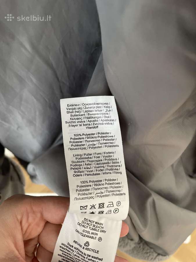 Vero Moda pilka dirbtinio kailio striukė S dydis - nuotraukos Nr. 7