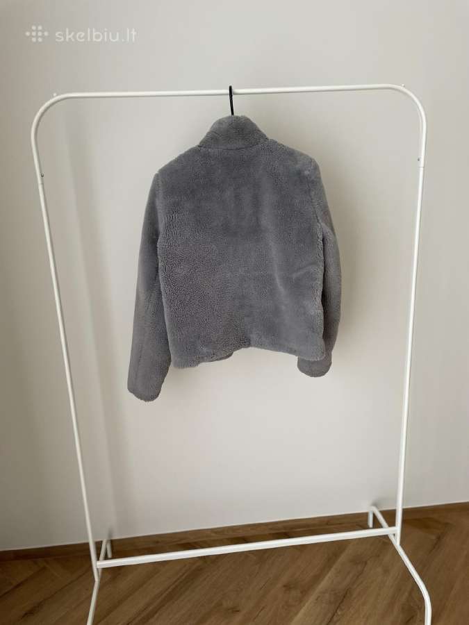 Vero Moda pilka dirbtinio kailio striukė S dydis - nuotraukos Nr. 9