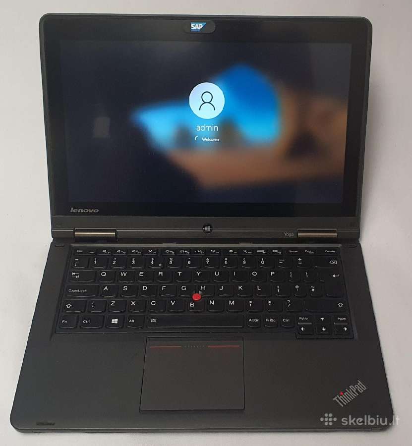 Lenovo Yoga (20cd0038cx) Intel Core i7-4500u 8 - nuotraukos Nr. 3