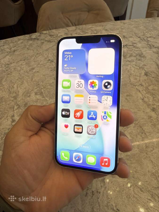 iPhone 13, 256gb 100% baterija - nuotraukos Nr. 2