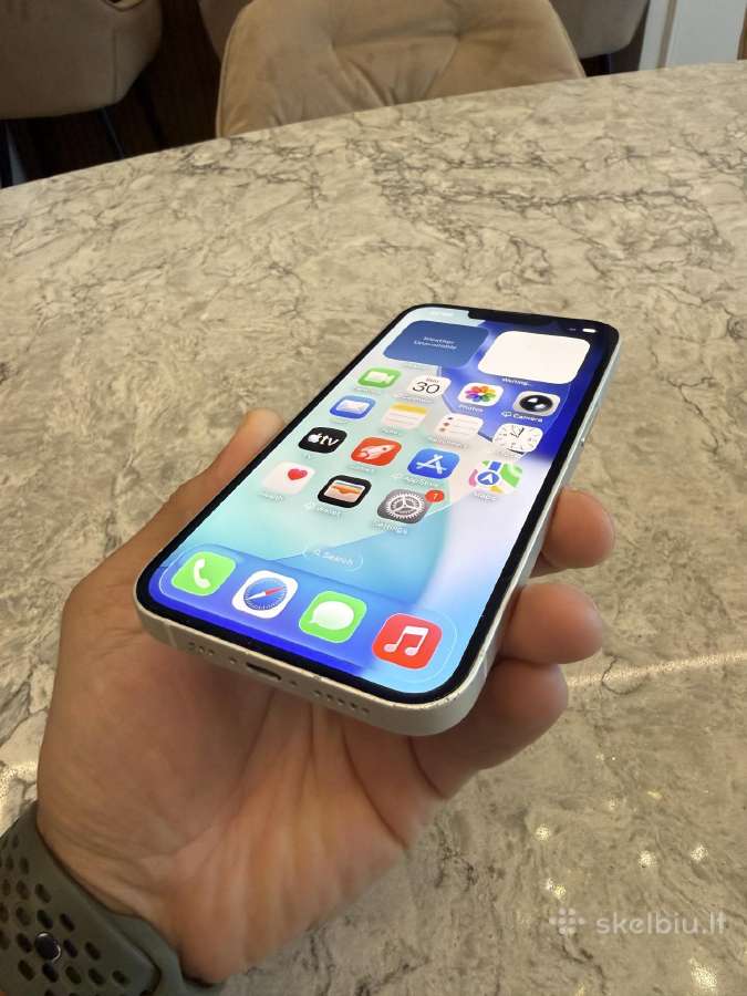 iPhone 13, 256gb 100% baterija - nuotraukos Nr. 11