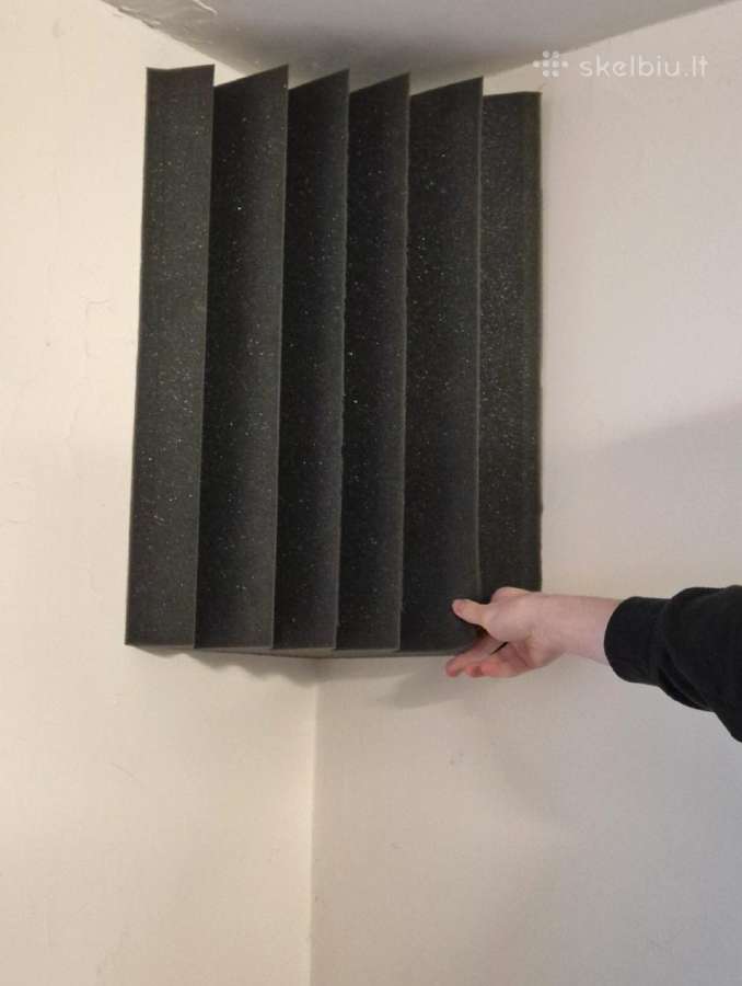 Akustinės plokštės: 12vnt. + 4 bass traps (160€) - nuotraukos Nr. 6