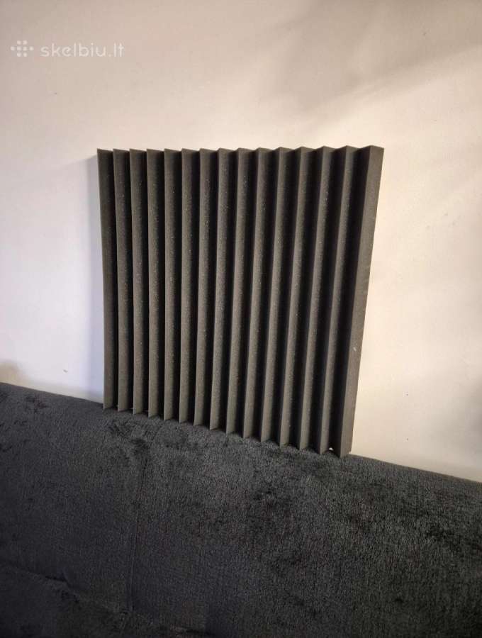 Akustinės plokštės: 12vnt. + 4 bass traps (160€) - nuotraukos Nr. 8