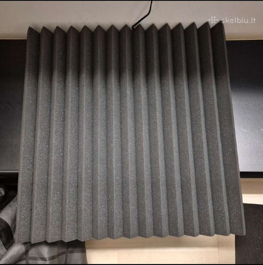 Akustinės plokštės: 12vnt. + 4 bass traps (160€) - nuotraukos Nr. 12