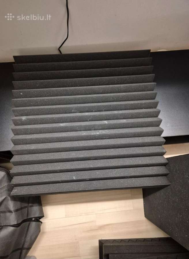 Akustinės plokštės: 12vnt. + 4 bass traps (160€) - nuotraukos Nr. 13