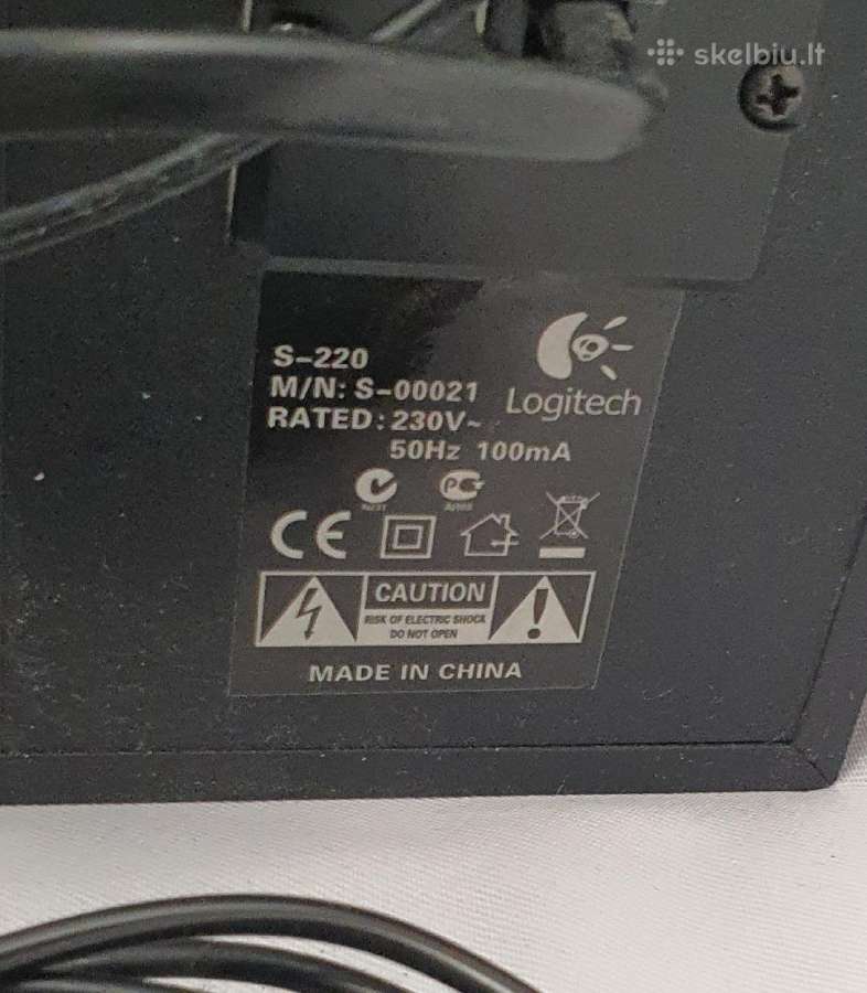 Logitech S-220 - nuotraukos Nr. 3
