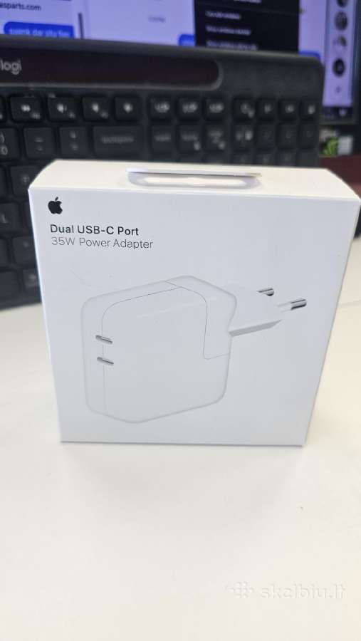 Naujas MacBook pakrovėjas Magsafe 35w Dual 30w - nuotraukos Nr. 2