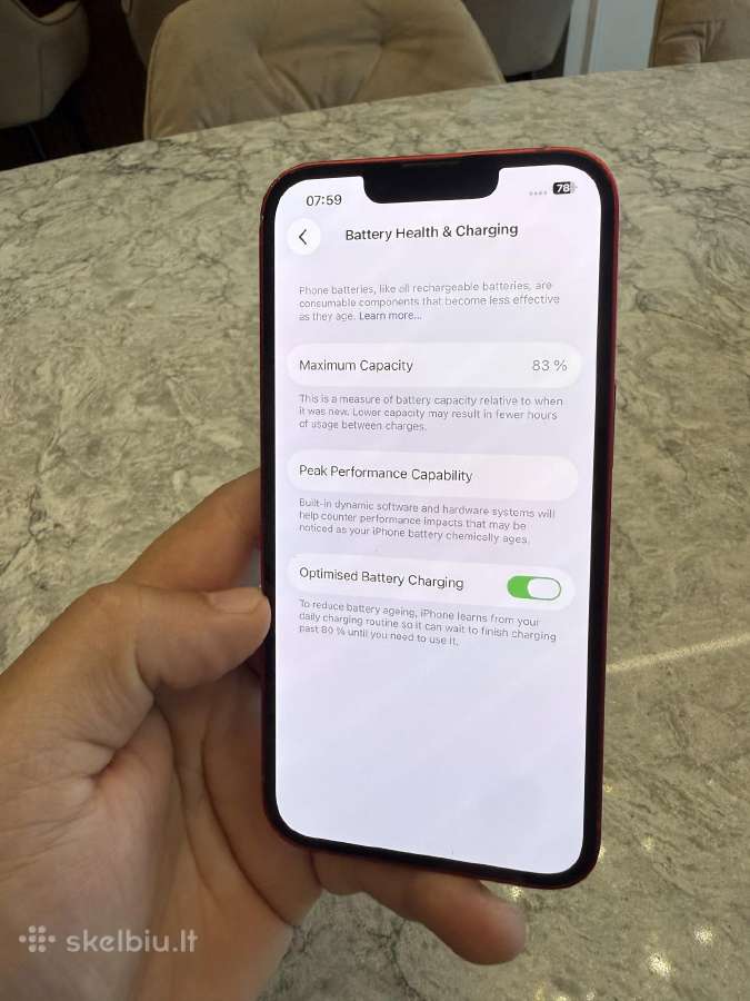 iPhone 13, 128gb - nuotraukos Nr. 4