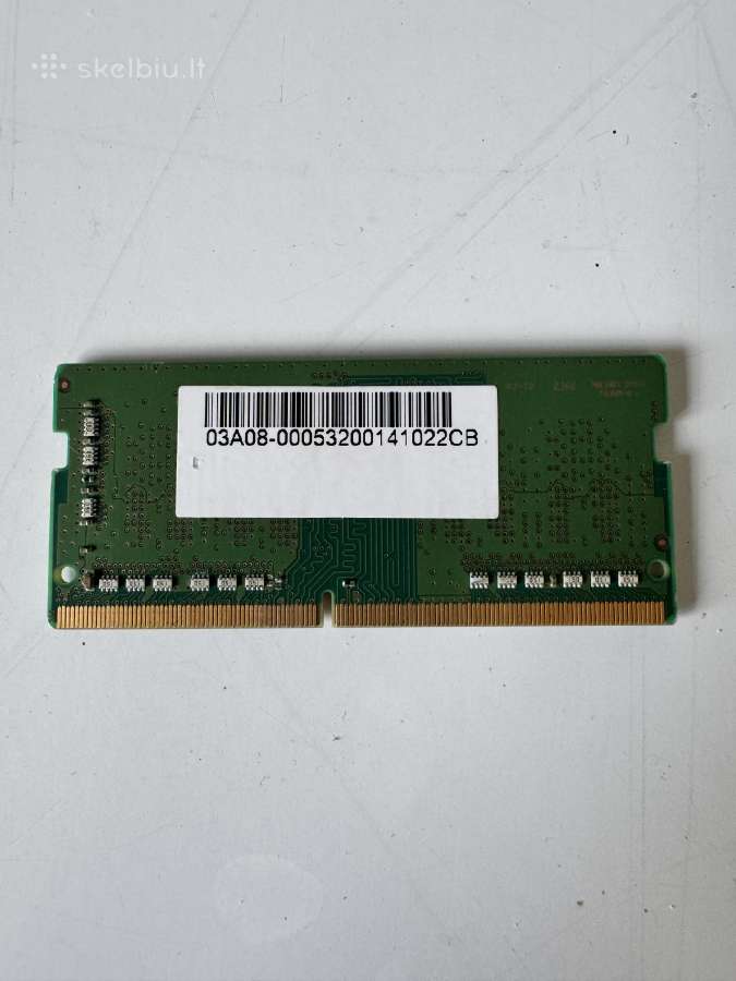 Samsung ddr4 so-dimm 8gb 1rx16 3200aa - nuotraukos Nr. 2